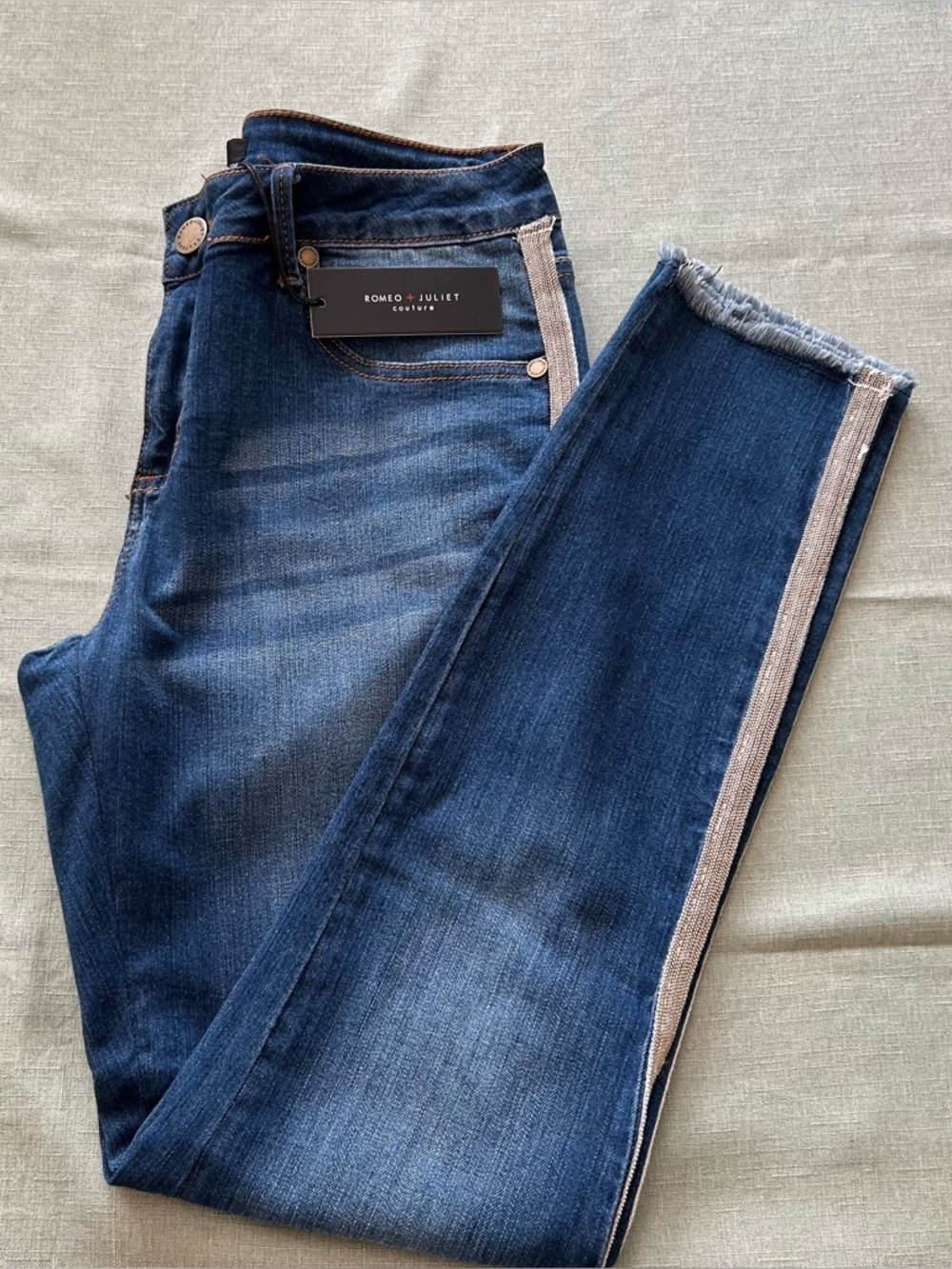 Romeo & Juliet Couture Blue Skinny Jeans